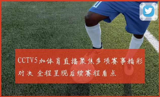 CCTV5加体育直播聚焦多项赛事精彩对决 全程呈现后续赛程看点